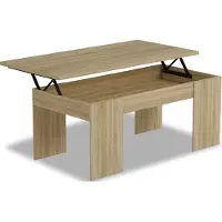 HABITAT ET JARDIN Table basse "Diana" - 102 x 50 x 43 cm - Chêne