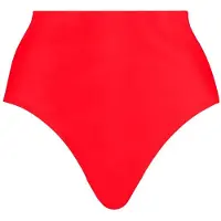 Puma Swim High Waist Bikini Bottom Rouge M Femme