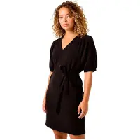 Garcia B50082 Short Sleeve Short Dress Noir M Femme