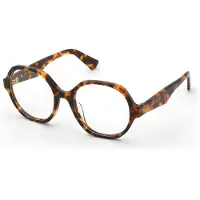 Nina Ricci Vnr426 Rounded Woman Glasses Marron 140/53 mm Femme
