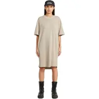 G-Star Overdyed Saddle Loose Short Sleeve Short Dress Beige XS Femme