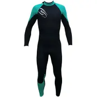 Seland Gros 4/3 Mm Long Sleeve Back Zip Neoprene Suit Noir M Homme