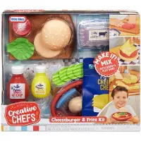 Little Tikes Creative Chefs Cheeseburger/fries Kit Multicolore Enfants