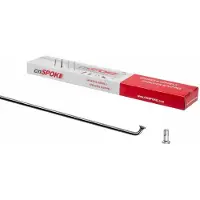 CnSPOKE Inox 2 Mm Spokes And Nipples Kit 100 Units Clair 263 mm