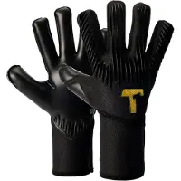 T1tan Rebel 2.0 Goalkeeper Gloves With Finger Protection Noir 9