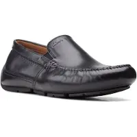 Clarks Shoes Markman Plain Loafers Noir EU 42 1/2 Homme