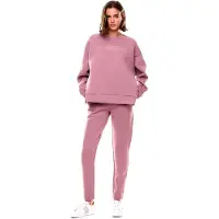 Emporio Armani Train Logo Series Tt Ch Tape Tracksuit Rose M Femme