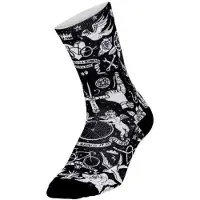 CYCOLOGY Velo Tattoo Socks Noir