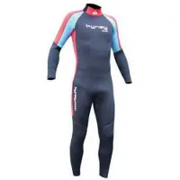 Kynay Full Elastic 7 Mm Long Sleeve Back Zip Neoprene Suit Bleu L Homme