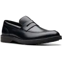 Clarks Shoes Aldwin Step Loafers Noir EU 39 1/2 Homme