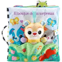 Vtech Big Sensory Book The Forest Of Surprises Spanish Version Jaune Enfants
