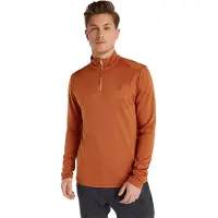 Protest Will Half Zip Fleece Orange 3XL Homme