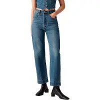 Levi's Ribcage Str Ank Tailored Jeans Bleu 29 / 29 Femme