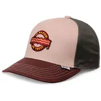 Djinns Food Bacon Junior Cap Beige,Marron Enfants