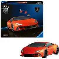 Ravensburger Lamborghini Huracán Evo 3d Puzzle 108 Pieces Rouge Enfants