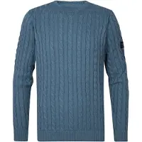 Petrol Industries M-3040-kwr100 Sweater Bleu 2XL Homme