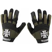 West Coast Choppers Pay Up Sucker Gloves Vert,Noir 2XL Homme