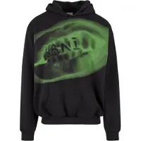 Karl kani Sweat-shirt vert / noir