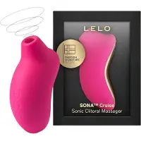 LELO - stimulateur clitoridien à ondes soniques - cerise