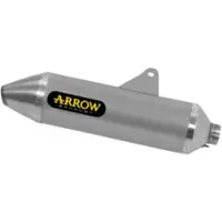 Arrow Thunder Aluminium Honda Crf 250 L ´17-18 Homologated Muffler Argenté Homologated