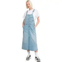G-Star Robe Midi Dungaree - Bleu clair - Femmes