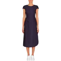 Armani Exchange Xw000452a_f12747u Short Sleeve Dress Violet 4 Femme