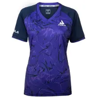 Joola Torrent t-shirt à manches courtes Bleu L Bleu L Femmes