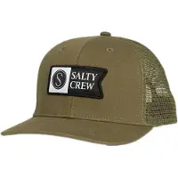 Salty Crew Pinnacle Retro Trucker Cap Vert Garçon