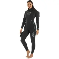 Seac Sub Space Woman Semi Dry Suit 7 Mm Noir S Femme