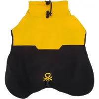 Benetton Waterproof Dog Jacket Jaune 35 cm