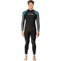 Salvimar Caribe 1.5 Mm Diving Wetsuit Noir 3XL Homme