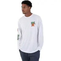 Hurley Oz Long Sleeve T-shirt Blanc XS Homme
