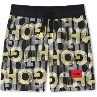 HUGO G00330 Swimming Shorts Noir 4 Years Garçon