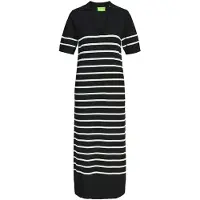 Jack & Jones Layla Comfy Jjxx Short Sleeve Midi Dress Noir XL Femme