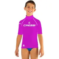 Cressi Spa 2024 Short Sleeve Rash Guard Violet S Femme