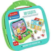 Clementoni My House Magnetic Briefcase Vert Enfants