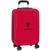 Safta 20´´ Twin Wheels Sevilla Fc 40.1l 34.5x20x55 Cm Trolley Bag Rouge Enfants