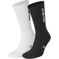 Osaka Duo Sport Short Socks 5 Units Blanc,Noir EU 45-47 Homme