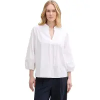 Tom Tailor 1045263 3/4 Sleeve Blouse Blanc 38 Femme