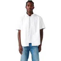 Levi's Authentic Down Short Sleeve Shirt Blanc S Homme
