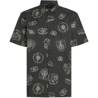 O'Neill Print Short Sleeve Shirt Gris L Homme