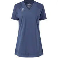 Osaka V Neck Tech Short Sleeve Dress Bleu 2XS Femme