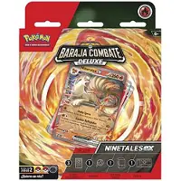 Pokemon Trading Card Game Zapdos/ninetales Ex Battle Deck Spanish Clair Enfants