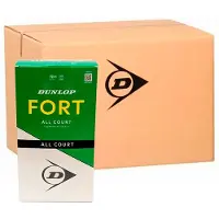 Dunlop Tb Fort All Court Ts 2x4pet Cartonette Tenis Balls Box Clair 2 x 4 Balls