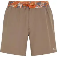 O'Neill Pocket Print 16´´ Swimming Shorts Marron S Homme
