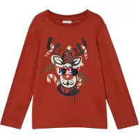 s.Oliver T-Shirt mélange de couleurs / rouge
