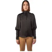 & Me Cinthya Long Sleeve Blouse Noir 38 Femme