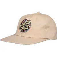 Santa Cruz Salba Eyes Dot Snapback Cap Beige