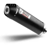 MIVV Oval Bmw K 1200 R/s/gt 2005-08 B.003.lec Homologated Slip On Muffler Argenté Homologated