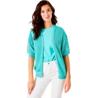 Garcia D50053 Cardigan Bleu M Femme